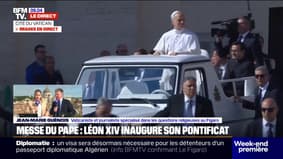 Messe inaugurale: Léon XIV fait son premier tour en papamobile place Saint-Pierre