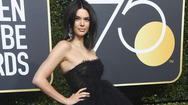 Kendall Jenner aux Golden Globes le 7 janvier 2018