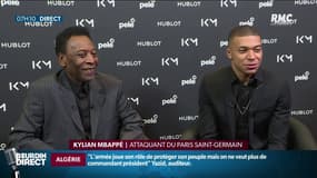 EN VIDÉO - Les images de la rencontre déjà mythique entre Pelé et Mbappé
