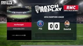 PSG-Donetsk (2-0): le Goal Replay avec le son RMC Sport