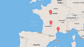 Six membres de l'ETA ont été arrêtés mardi à Blois, Montpellier et Brive-la-Gaillarde, a annoncé le ministère de l'Intérieur.