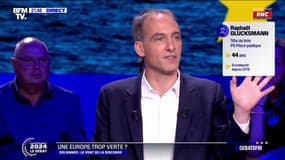 Pacte vert pour l'Europe: "Nous passerons à la phase deux. Celle de la planification, des investissements et du protectionnisme", affirme Raphaël Glucksmann (PS-Place publique)