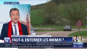 ÉDITO - 80km/h: "Il faut sauver la mesure qui a sauvé des vies"