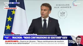 Emmanuel Macron souhaite "doubler le budget des armées" d'ici à 2030