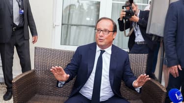 François Hollande, à Angoulême.