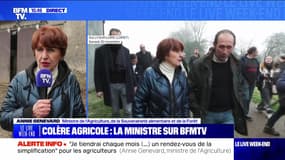 Colère agricole : la ministre sur BFMTV - 30/11
