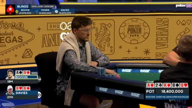 Thomas Boivin décrypte un coup clé qu'il a joué à 3 left du SHR 250.000 des derniers WSOP. 