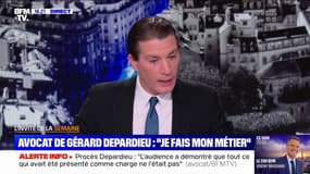L'avocat de Gérard Depardieu, Jérémie Assous, indique "avoir fait son métier" durant ce procès
