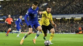 Kai Havertz lors de Chelsea-Dortmund, le 7 mars 2023