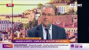 Hausses d'impôts: "C'est toujours sur les mêmes qu'on va taper" selon Michel Picon 
