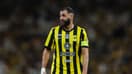 Le capitaine d'Al-Ittihad Karim Benzema face à Al-Nassr le 26 septembre 2025