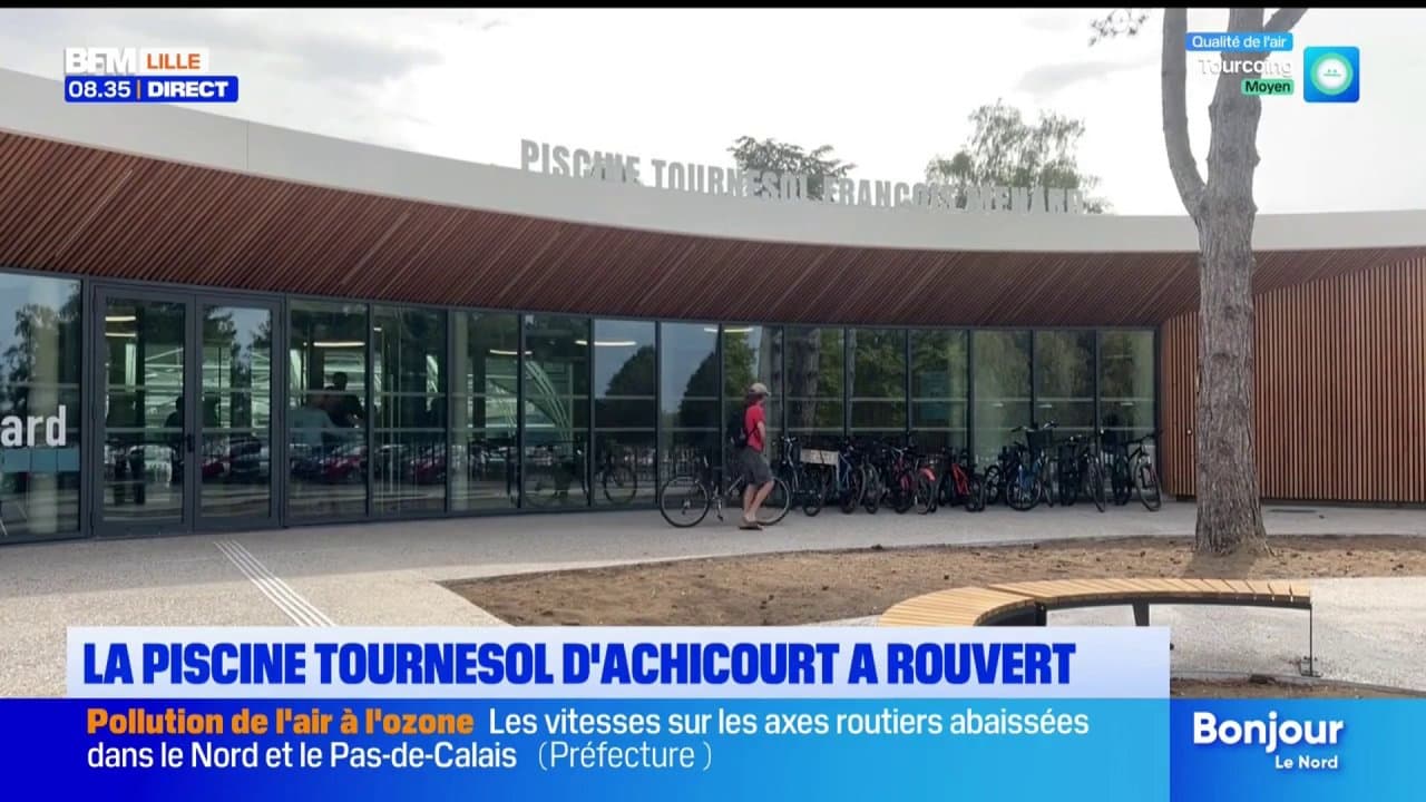 La piscine tournesol d'Achicourt a rouvert ses portes