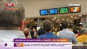 Rentrer de vacances après la tempête, tout un périple