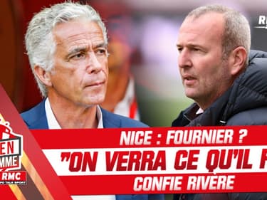 Nice : "On verra ce qu'il fait", Rivère évasif sur l'avenir de Fournier