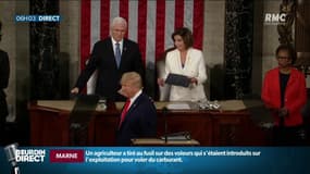 États-Unis: Trump vante son bilan économique dans un Congrès divisé et sous tension