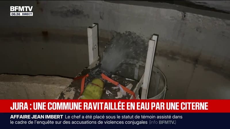 "On est à un point critique": dans cette ville du Jura, la mairie a dû affréter un camion-citerne pour éviter la pénurie d'eau potable