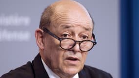 Le ministre des Affaires étrangères, Jean-Yves Le Drian