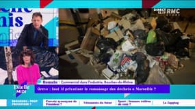 "Les éboueurs laissent la merde dans les rues. On est obligé de brûler des poubelles pour pouvoir vivre correctement." La colère de Romain, auditeur RMC et habitant de Marseille.