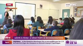 Laïcité: Un rapport sénatorial porte 38 recommandations pour protéger l'école