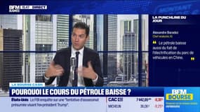 La bourse cash : "Le pétrole baisse aussi du fait de l'électrification du parc de véhicules en Chine" - 16/09