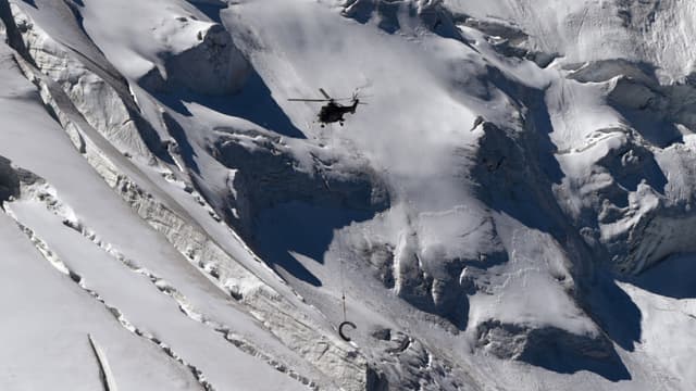 Une opération de secours en montagne (illustration)