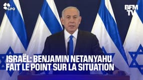 Israël: Benjamin Netanyahu, le Premier ministre israélien, annonce une "attaque massive contre le Hamas"