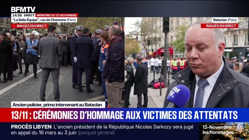 "On regrette de ne pas avoir fait plus (pour les victimes)", déclare un ancien policier, présent au Bataclan