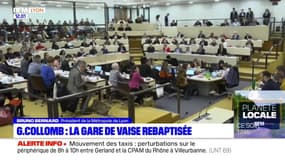 Lyon: la station de métro gare de Vaise rebaptisée au nom de Gérard Collomb