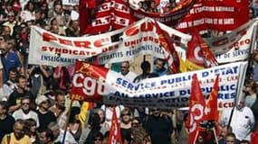 Lors d'une manifestation contre la réforme des retraites à Marseille, le 23 septembre. La proportion de Français soutenant la contestation contre le projet de réforme des retraites a progressé par rapport aux deux précédentes journées de mobilisation du m