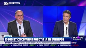 Eric Hémar (ID Logistics) : ID Logistics combine robot & IA en entrepôt - 07/12