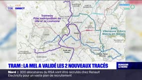 Tramway: la Métropole a validé les deux nouveaux tracés