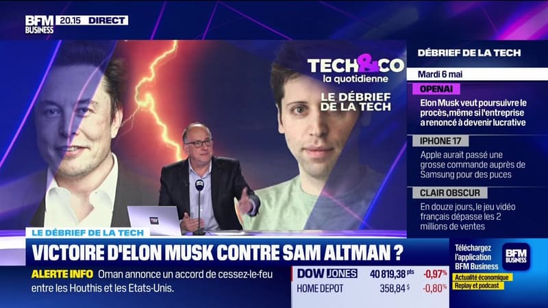 Le Débrief de la tech - Mardi 6 mai