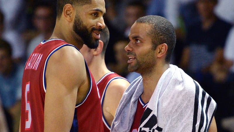 Nicolas Batum et Tony Parker