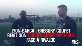 Grégory Coupet revit son double arrêt mythique face au Barça