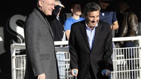 Bernard Laporte et Mohed Altrad