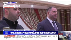 Andriy Yermal, conseiller de Volodymyr Zelensky: les Russes "ont commencé la paix, on va voir s'ils veulent la finir"