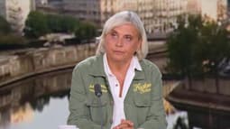 Maître Isabelle Colombani, avocate du grand-père d'Émile, sur le plateau de BFMTV mardi 8 juillet 2025.