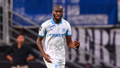 Geoffrey Kondogbia avec l'OM en Ligue 1, le 15 août 2025