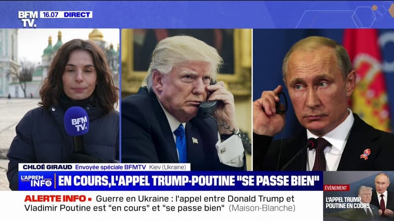 Appel entre Donald Trump et Vladimir Poutine: les Ukrainiens sceptiques