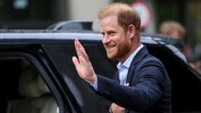 Le prince Harry à Londres le 10 septembre 2025.