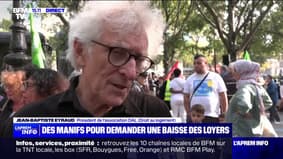 Ils manifestent pour demander une baisse des loyers et des prix de l'énergie