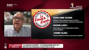 "La France d'après: le programme des GG": la proposition de Johnny Blanc