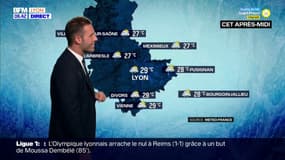 Météo Rhône: un ciel mitigé entre soleil et pluie ce lundi, jusqu'à 29°C attendus à Lyon