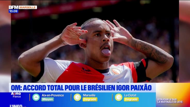 OM : Accord total pour le Brésilien Igor Paixão