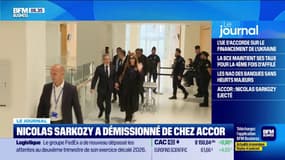 Nicolas Sarkozy a démissionné de chez Accor