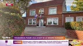 Fouquereuil pleure Lola avant de lui rendre hommage 