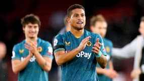 Joao Victor Gomes da Silva, milieu de terrain de Wolverhampton, formé à Flamengo, le 11 février 2023