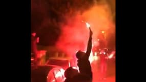 La folie des supporters de l’Etoile rouge avec leur héros Milan Pavkov