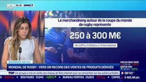 Morning Retail : Mondial de rugby, vers un record des ventes de produits dérivés, par Eva Jacquot - 08/09