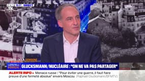 Arsenal nucléaire français: "On ne va pas partager à 27 la décision d'appuyer, ou non, sur le bouton", affirme Raphaël Glucksmann (Place publique)